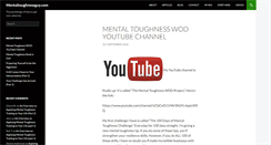 Desktop Screenshot of mentaltoughnessguy.com