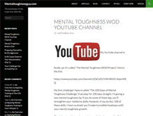 Tablet Screenshot of mentaltoughnessguy.com